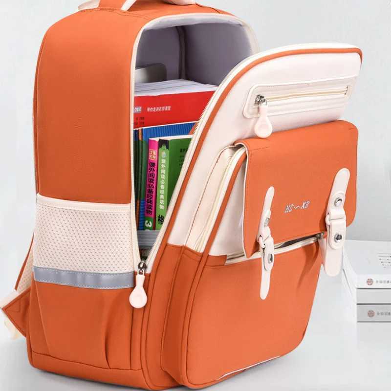 waterproof Children School Bags Girls boys Primary school backpack Orthopedic Backpack schoolbag kids book bag Mochila Infantil Y240810