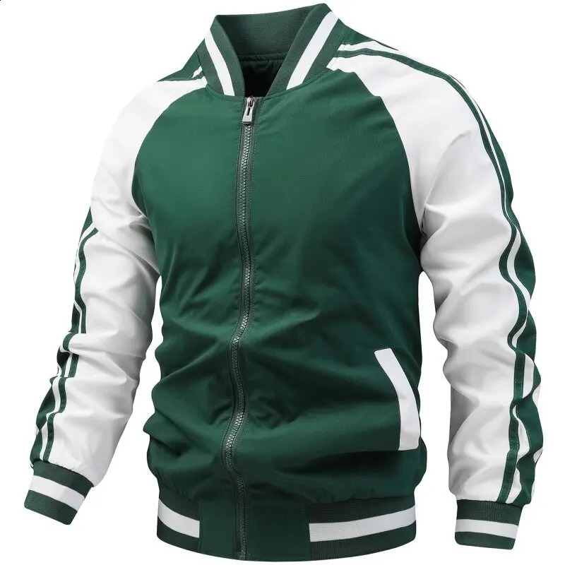 Spring and Autumn Fashion Trend Large Size Baseball Coat Mens Casual Loose Comfortable High Quality Sports Jacket 5XL 240810