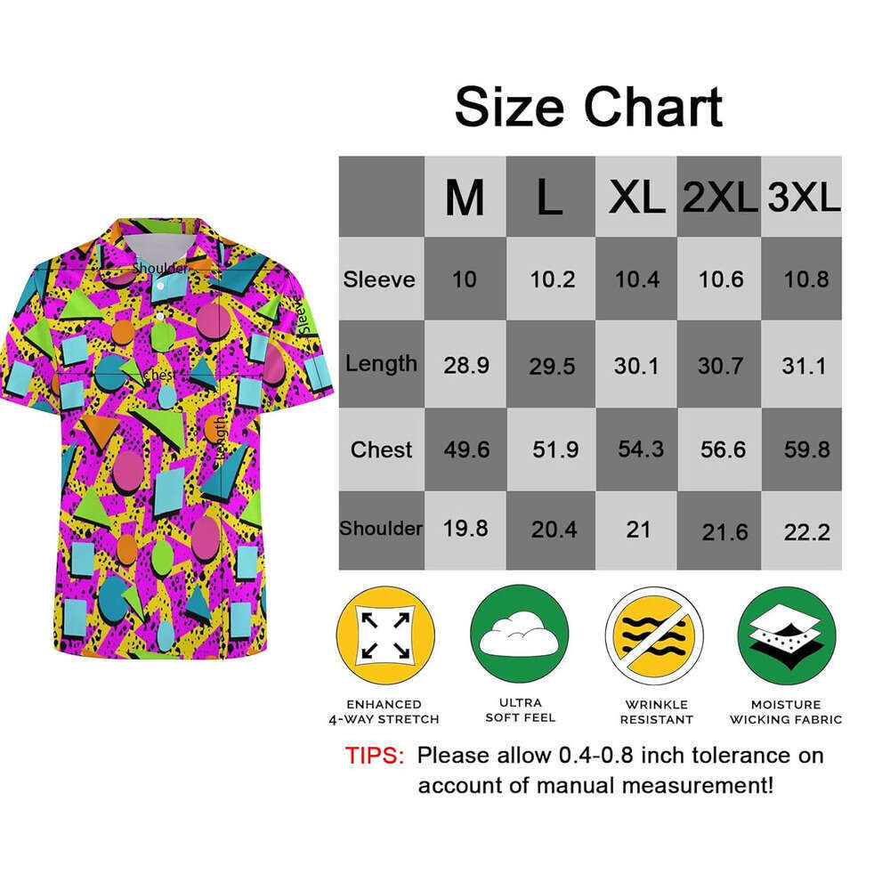Fashion Mens Polo shirt for Men GraffitiDry Fit Athletic Short Sleeve Polo ShirtsPerformance 4 Way Stretch Golf Polos with Casual tops summer clothes 