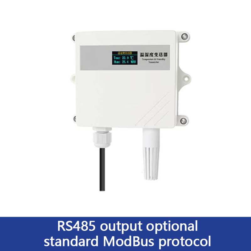 OLED Temperature and Humidity Transmitter Environmental Sensors Intelligent Monitoring Toxic and Hazardous Conventional Gas Monitoring