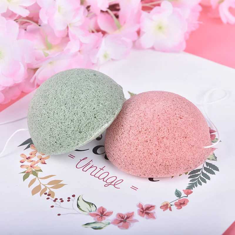 Makeup Konjac Sponge Exfoliator Cleaning Konjac Sponge Natural Konjac Puff Facial Cleaning Sponge W240809
