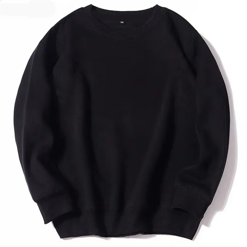 Casual sweatshirt menswomens hoodie Pullover Streetwear solid hiphop basic 240809