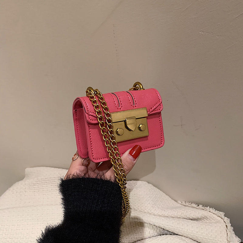 2025S Fashion Designer Desginer Bags For Women Mini Crossbody Bags Pu Leather Chain Shoulder Bag