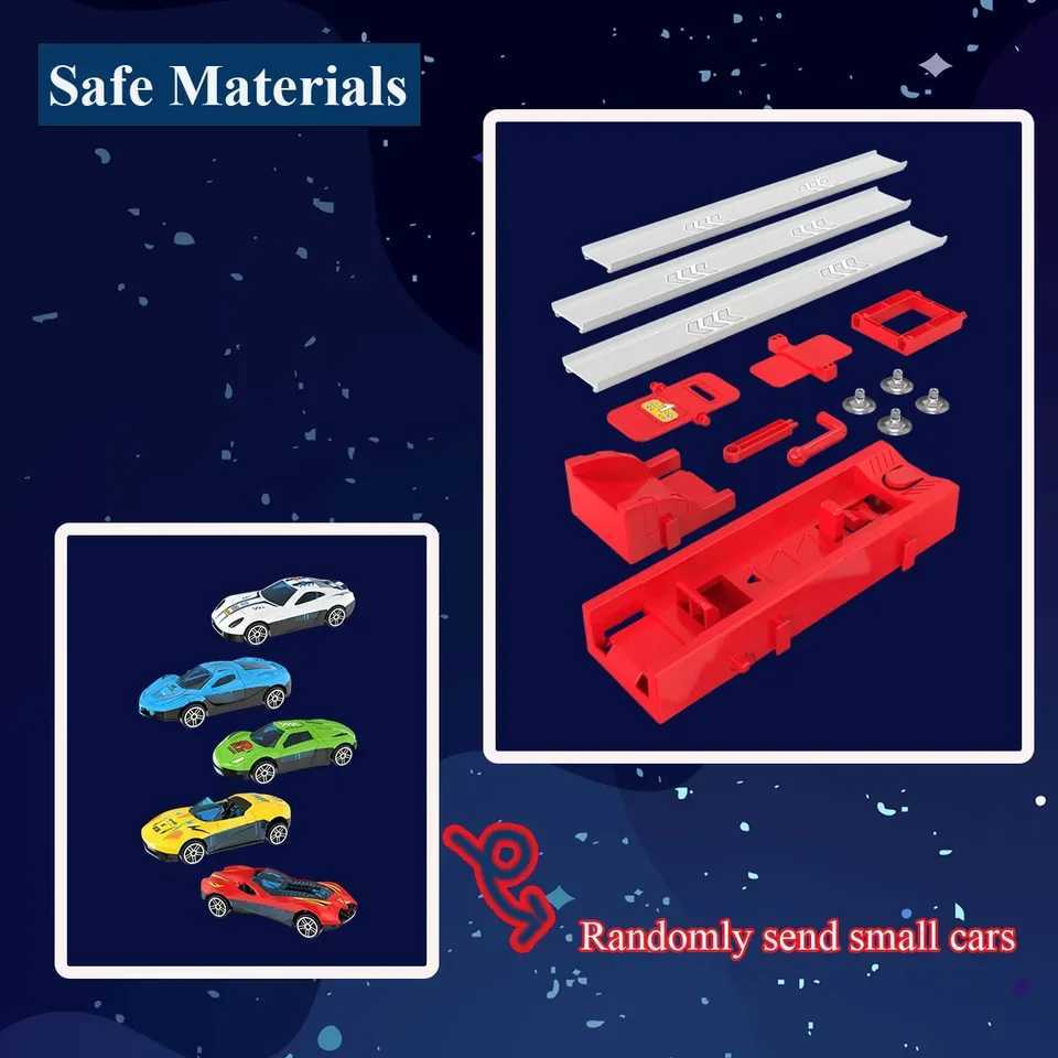 Competitive Racing Track Toy Vehicle with Alloy Car Kids Play Game for Children Educational Gift Y240809
