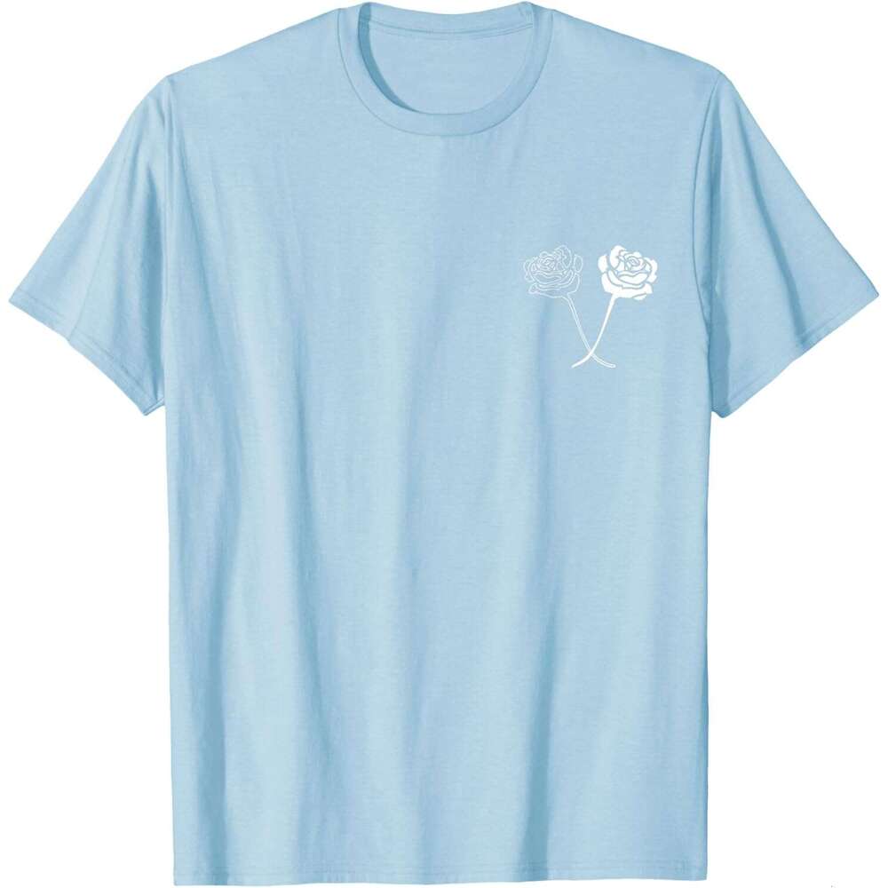 2025S Fashion Designer T Shirt For Mens Roses Wers Cute Ral Men Women Wer T Shirt Shirts Tshirt Graphic Tee Casual Tops Clothes Short Sleeve