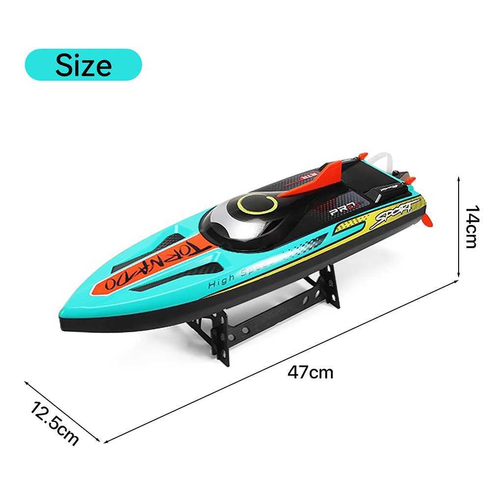 9IMOD RC Boat 2.4Ghz High Speed Remote Control Boat 3700kv Brushless Motor with Water Cooling System for Adults and KidsY240810