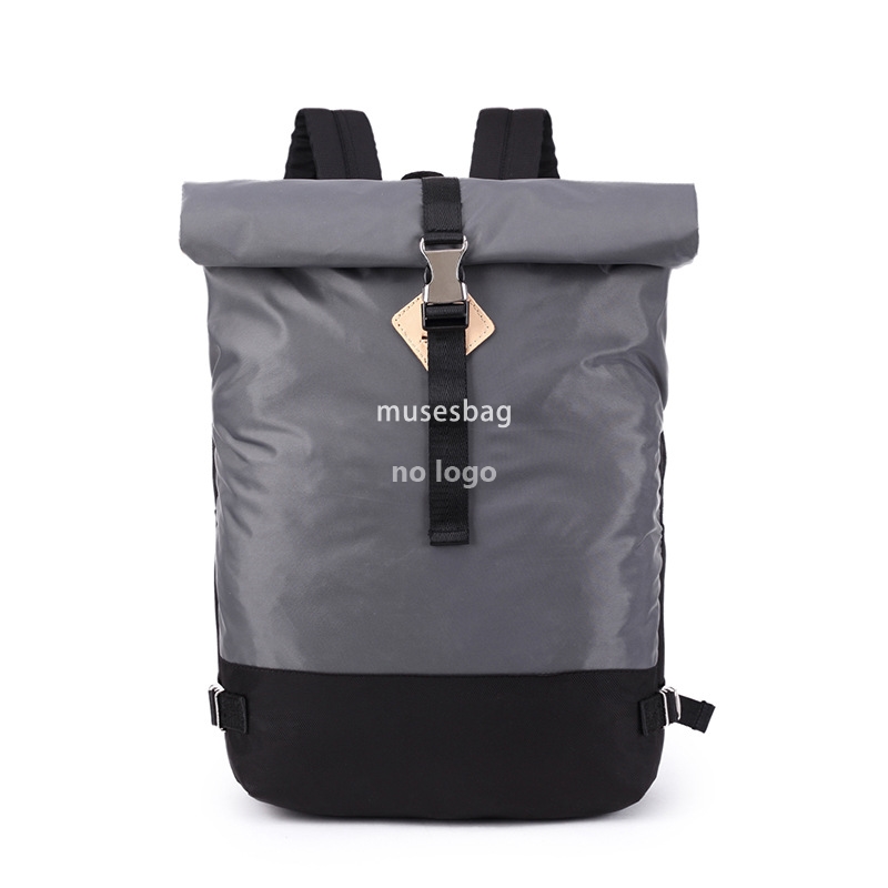 Backpack outdoor Korean version of the new fashion men's backpack folding travel backpack computer bag outside school bag