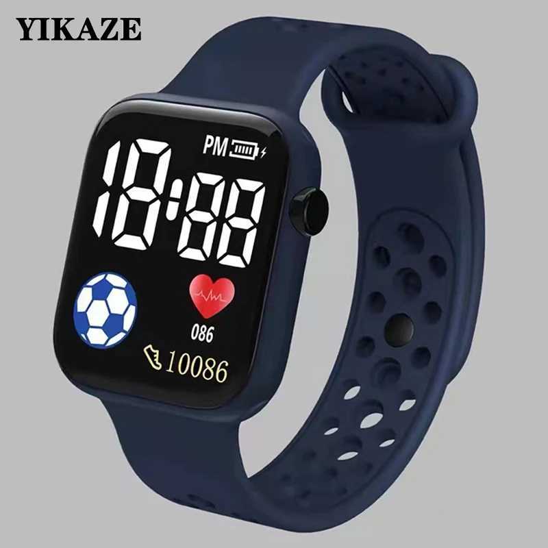 2024 Football LED Digital Watch for Kids Sports Waterproof Watches Boy Girl Childrens Watch Electronic Clock relogio infantil Y240809