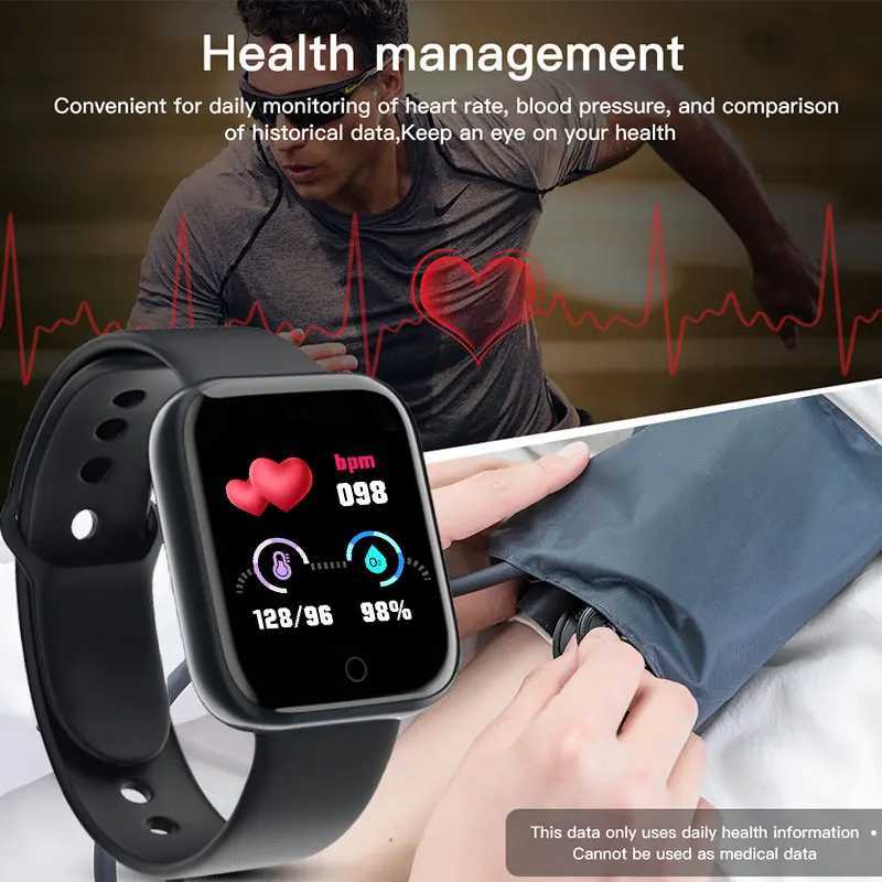 Kids Watch Children Sport Watches Electronic Smart Watch For Boys Girls Students Clock Silicone Digital Wristwatch Waterproof Y240809