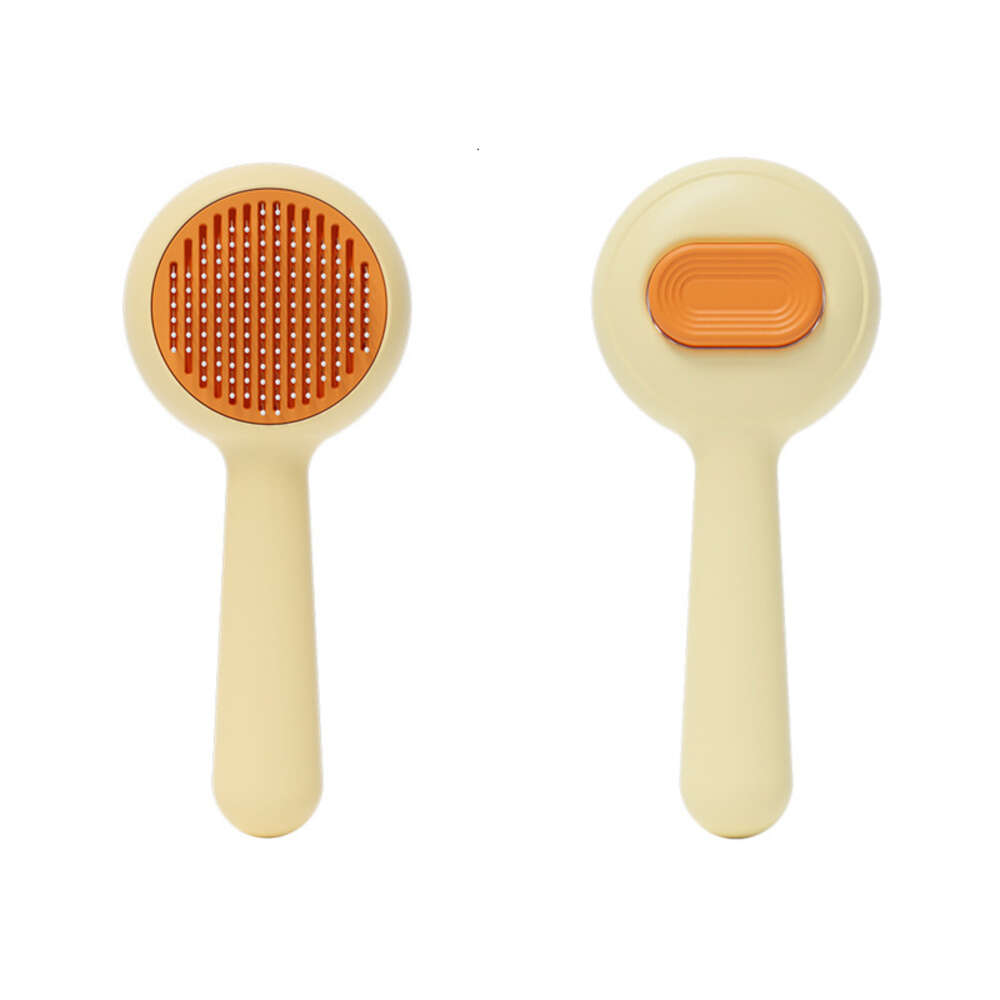 Havo Beauty Brush Cat and Dog One click Styg ating Hair Removal Needle Pet Massage Comb, Self Cleaning Comb
