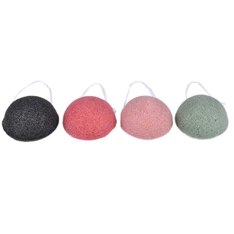 Makeup Konjac Sponge Exfoliator Cleaning Konjac Sponge Natural Konjac Puff Facial Cleaning Sponge W240809