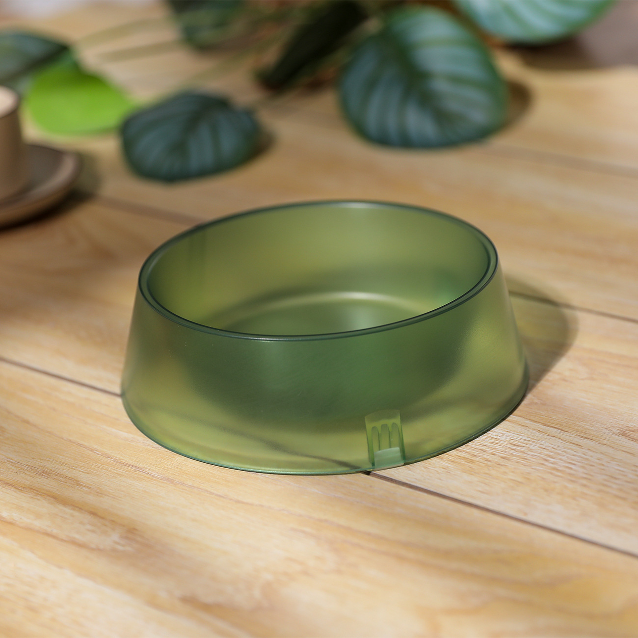 Durable Half Transparent Polypropylene Food Container for Large Dogs & Felines