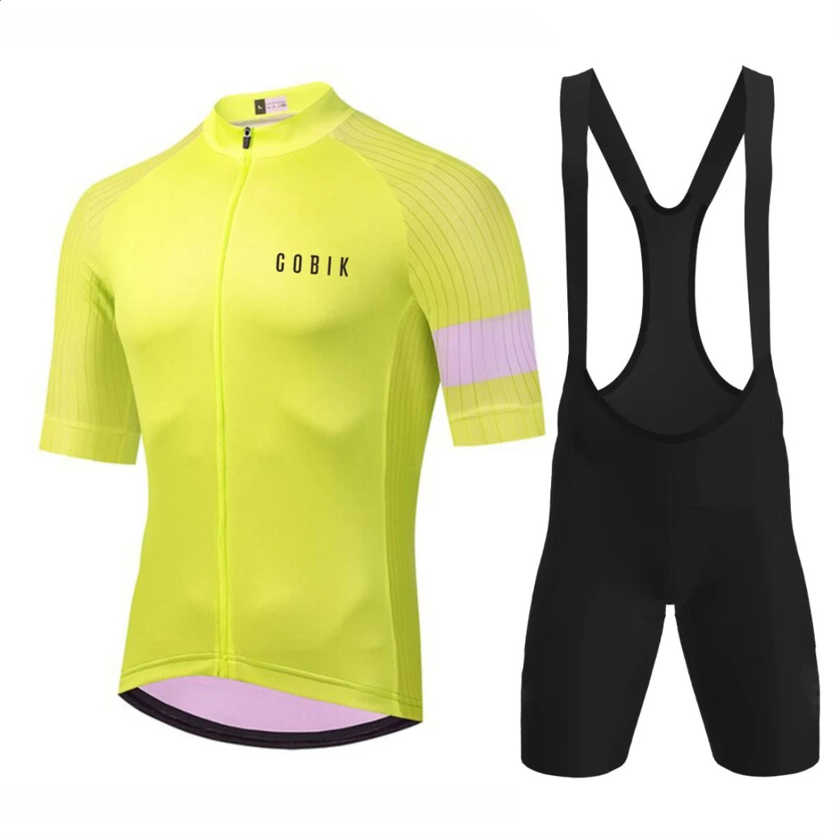 Cobik Cycling Jersey Set MTB Maillot Summer Short Sleeve Cycling Clothing Road Bike Shirts Suit Bicycle Tops Ropa Ciclismo 240731