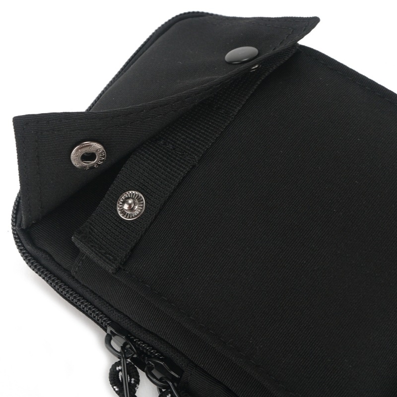 Stylish shoulder bag casual simple waterproof mobile phone bag niche neck crossbody bag men's senior sense Fanny pack