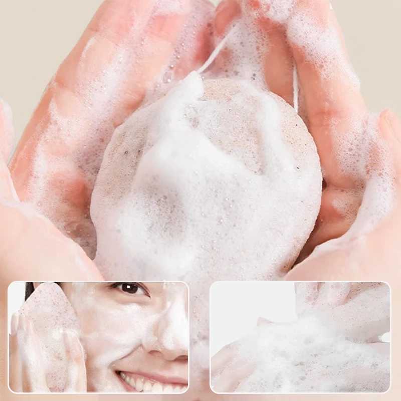 Makeup Konjac Sponge Exfoliator Cleaning Konjac Sponge Natural Konjac Puff Facial Cleaning Sponge W240809
