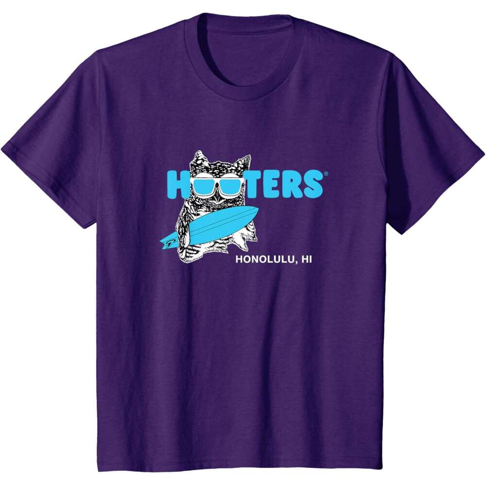 2025S Fashion Designer T Shirt For Mens Hooters Honolulu T Shirt Shirts Tshirt Graphic Tee Casual Tops Clothes Short Sleeve