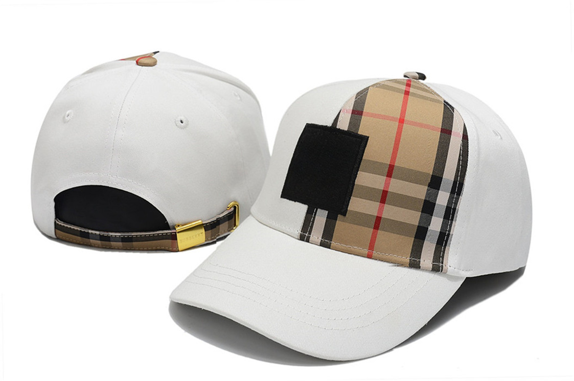 New Fashion Designer Baseball Double Cap Men Hats Brand Snapback Womens Denim Splicing Hat Luxury Cap Summer Beach Hats top