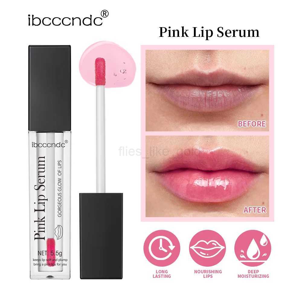 Ibccndc pink lipstick moisturizing and plump lips exfoliating pink lipstick whitening agent W240810