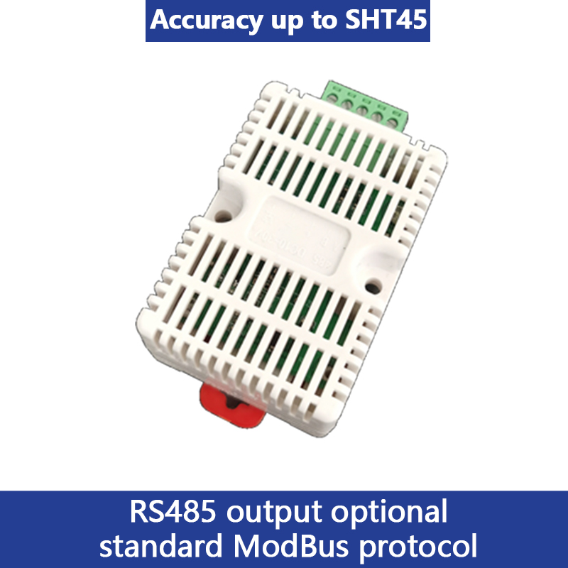 Flat card rail housing temperature and humidity transmitter environmental sensors intelligent monitoring toxic and hazardous conventional gas monitori