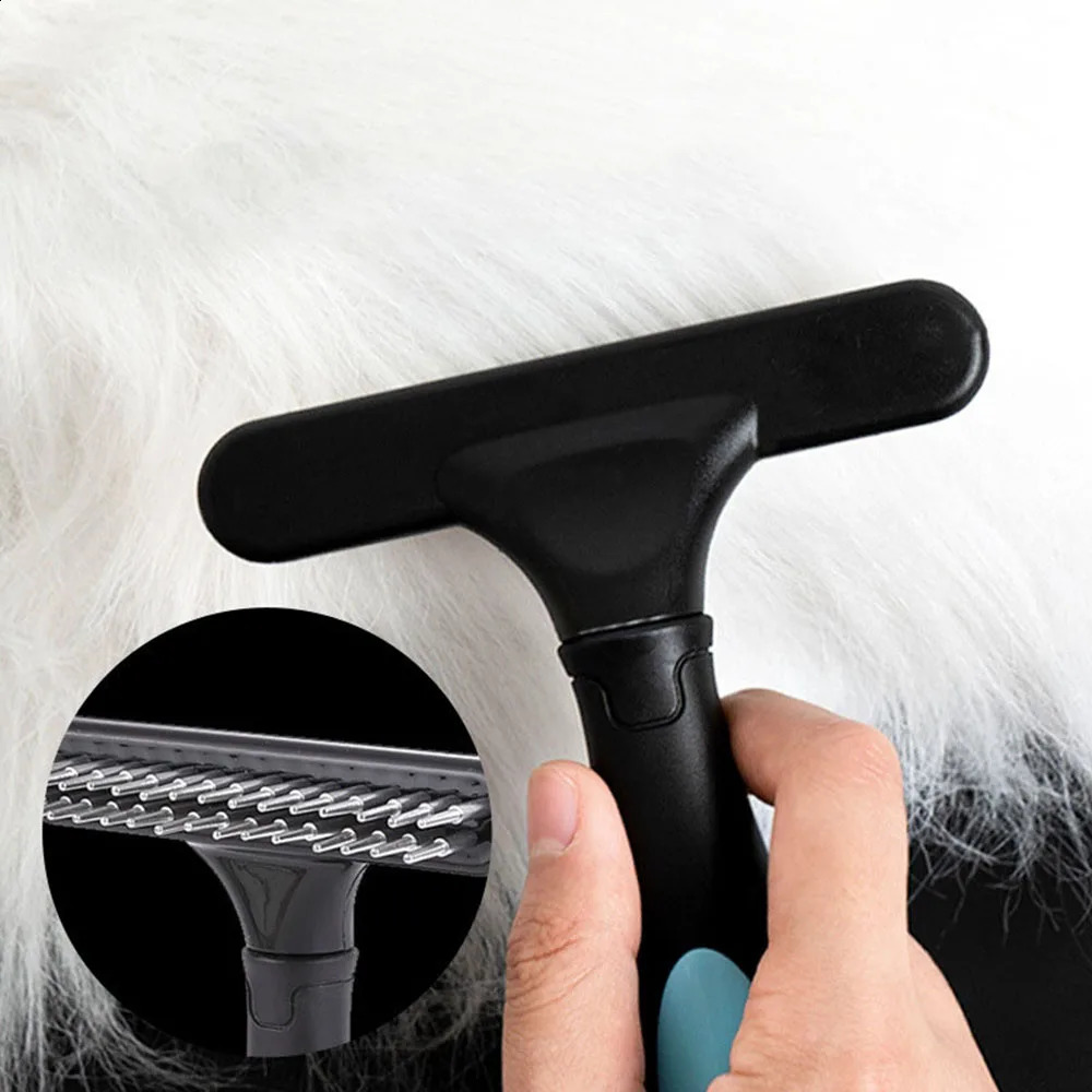 2025 new Professional Grooming Long Cat Dog Undercoat Rake Brush for Shedding Matted Loose Hair Knots Tangles Pet Product