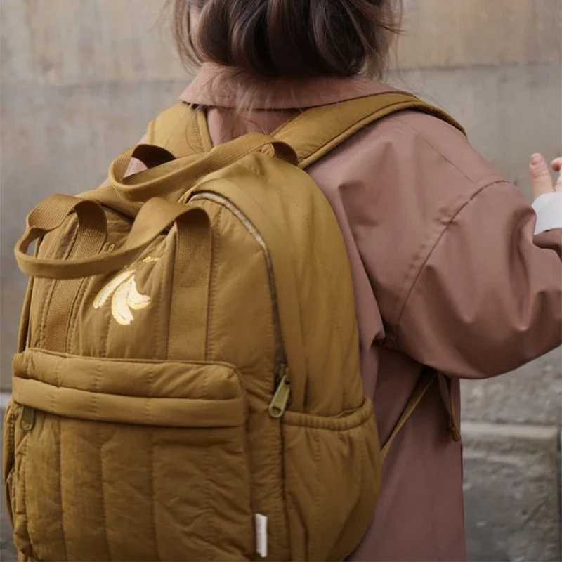 Children Backpacks KS Brand Kids Schoolbag Toddler Kindergarten Backpack Vintage Style Boys Girls School Bags Baby Travel Bag Y240809