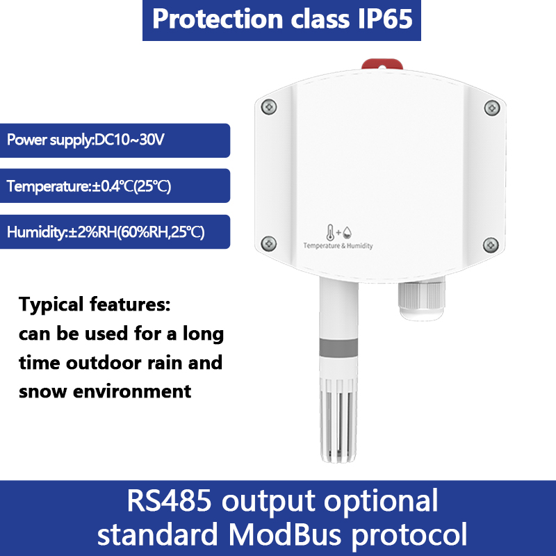 Digital Tube Temperature and Humidity Transmitter Environmental Sensors Wisdom Monitoring Toxic and Hazardous Gas Monitoring