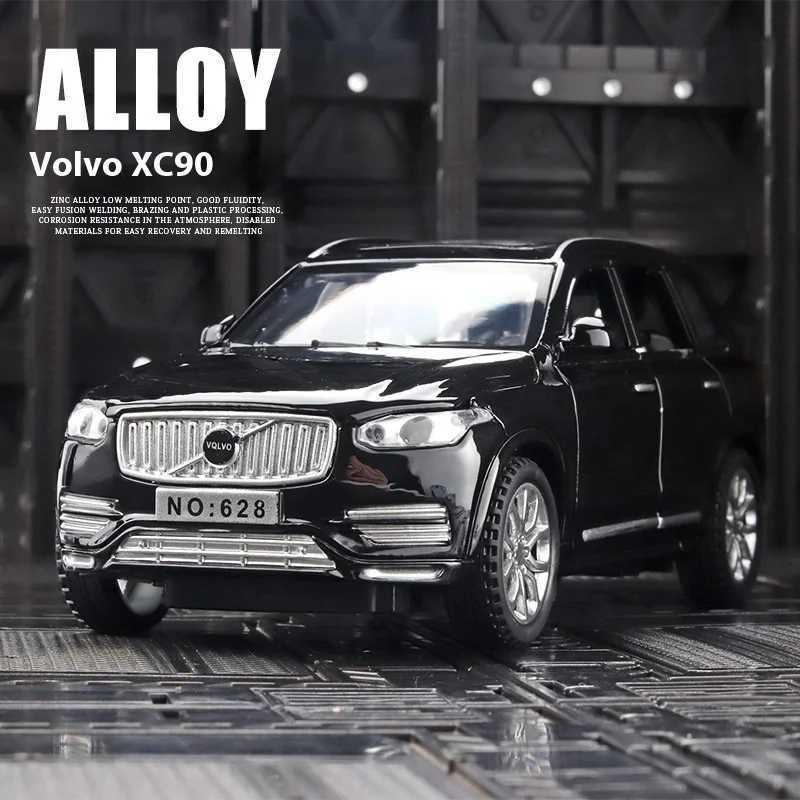 Free shipping 1 32 VOO XC90 SUV Alloy Diecast Metal Model Sound Light Children Toys Car Central Control Ornaments Gift For Kids
