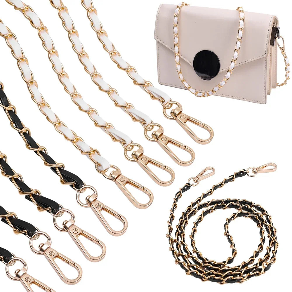 120cm Long PU Leather Bag Strap for Crossbody Shoulder Bag Strap Replacement Accessories for Handbags 8mm Wide Bag Chain 240809