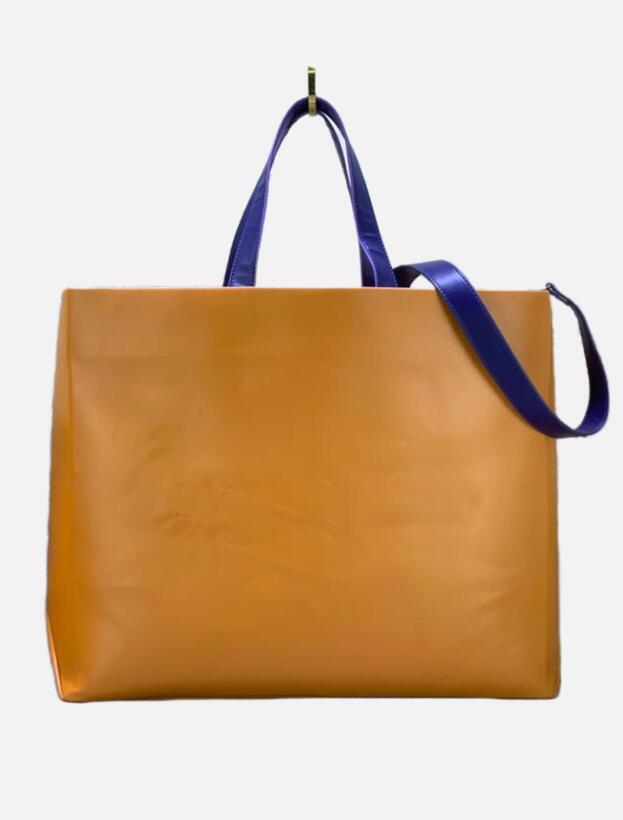Sac à provisions de mode créateur de mode classique sac à main féminin d'orange authentique en cuir sac en cuir Bag Shopper pour une embrayage ré