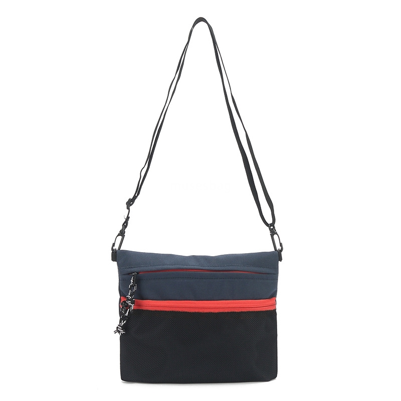 Men's bag advanced sense waterproof crossbody bag leisure sports large capacity shoulder bag small skew satchel wholesale