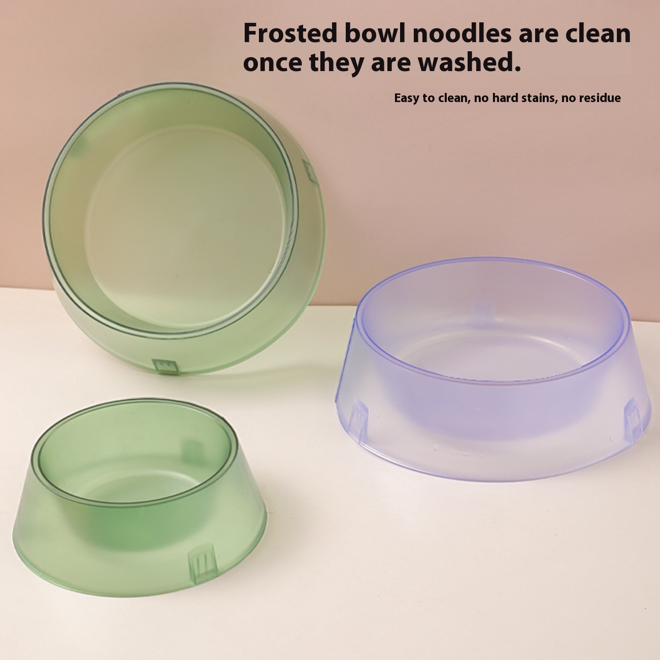 Durable Half Transparent Polypropylene Food Container for Large Dogs & Felines