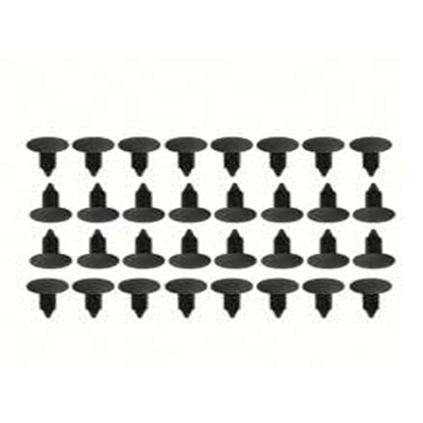 190pcs bag buckles 6 sizes fasteners rivets car bumper clips fender fixing set