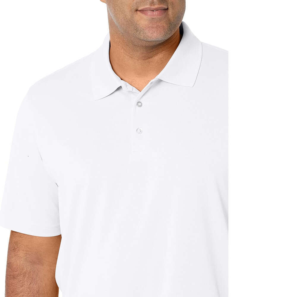 Fashion Mens Polo shirt Regular-Fit Quick-Dry Golf Polo Shirt Polos shirts tshirt Casual tops summer clothes Short sleeve simple fashion Free shipping