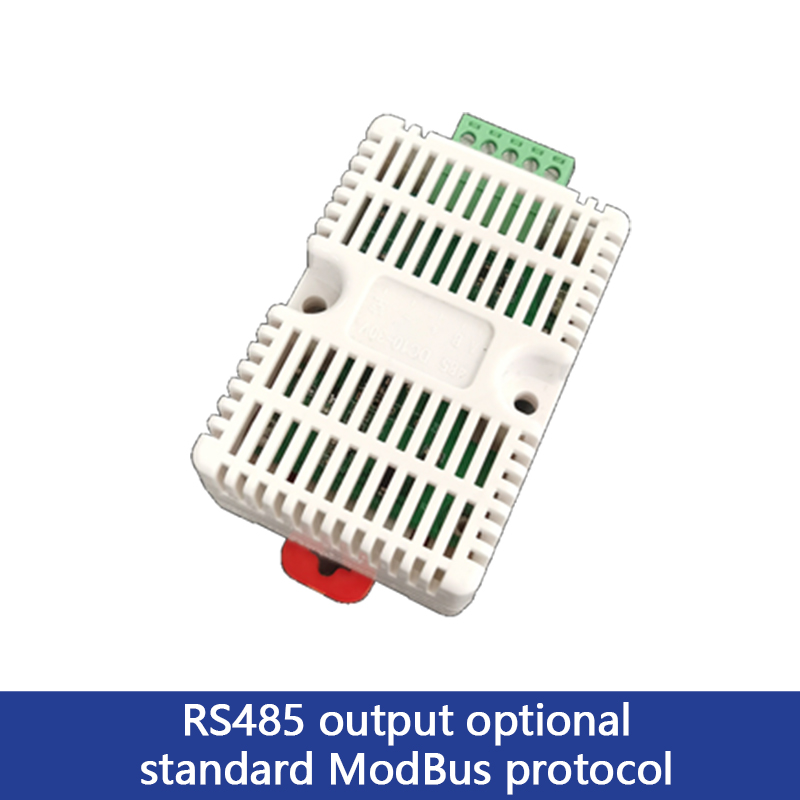 Flat card rail housing temperature and humidity transmitter environmental sensors intelligent monitoring toxic and hazardous conventional gas monitori