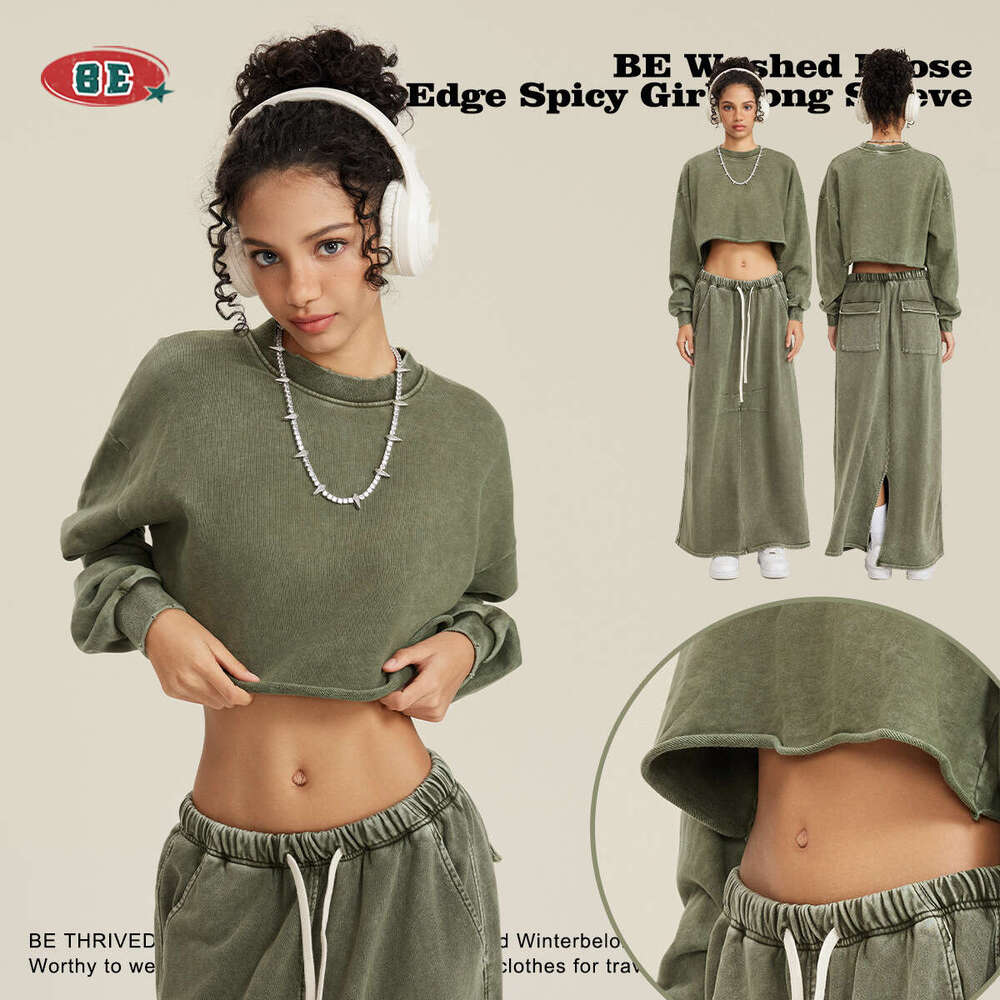 Womens Designer Clothing Best Saller Summer Fashion Slim Crop Top Casual Harajuku Print Vintage Brushed Bottoming Collar Blouse Skinny Base Graphic T 