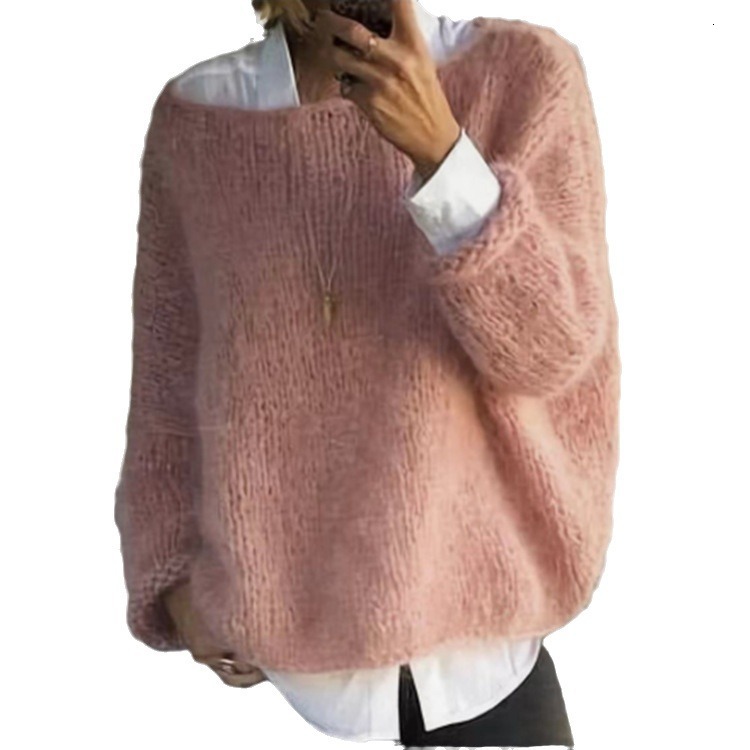 2024 New Autumn/Winter Knitted Top Fashion Casual Sweater Women's Wear dongdumaoyi