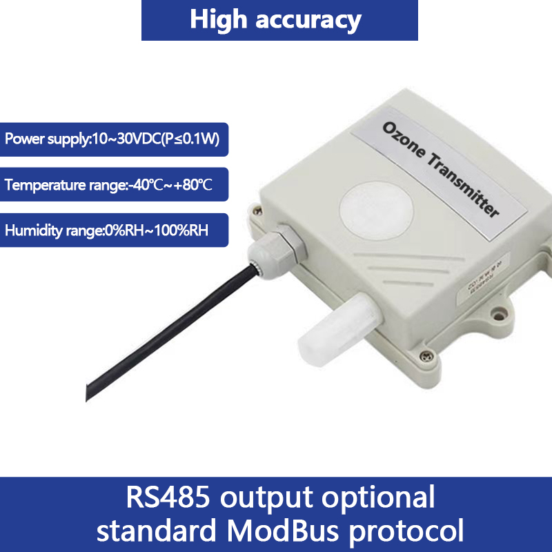 Ozone transmitter without display environmental sensors intelligent monitoring toxic and hazardous conventional gas monitoring