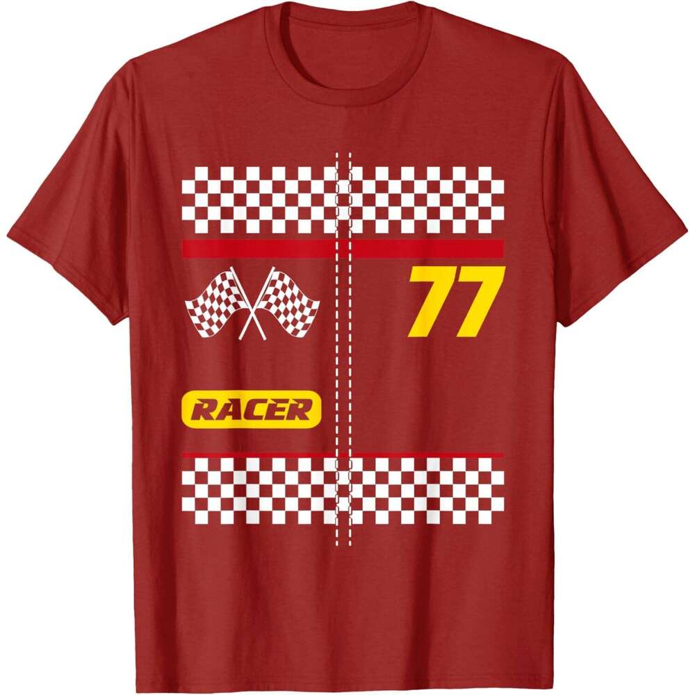 2025S Fashion Designer T Shirt For Mens Shirt Race Car Driver Costume Halloween Racing Day T Shirt Shirts Tshirt Graphic Tee Casual Tops Clothes Short