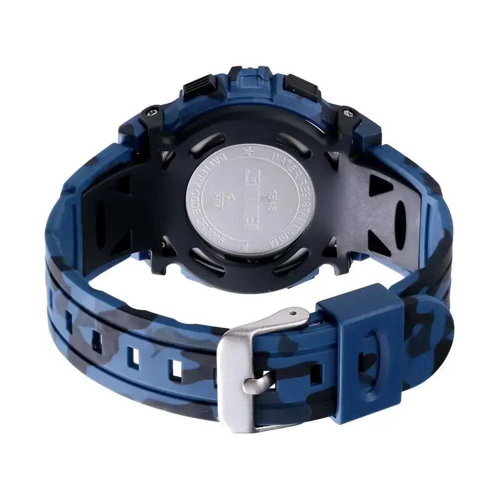 SKMEI 1548 Sports Childrens Watch 5bar Waterproof Color Light 12/24-hour Camouflage relogio Childrens Watch X241204