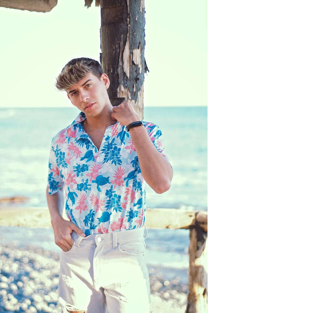 Fashion Mens Polo shirt Mens Dry Fit 3D current Print Moisture Wicking Funny Golf Shirt Polos shirts tshirt Casual tops summer clothes Short sleeve Fr