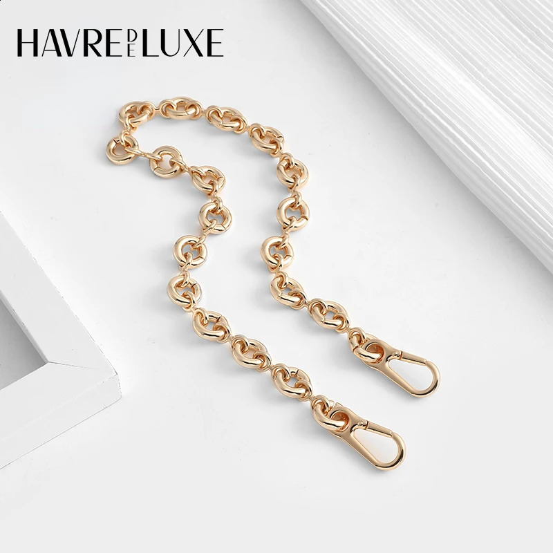 Bag Chain Donut Chain Geometric Bag Lucky Bag Transformation Underarm Metal Shoulder Strap Accessories 240809