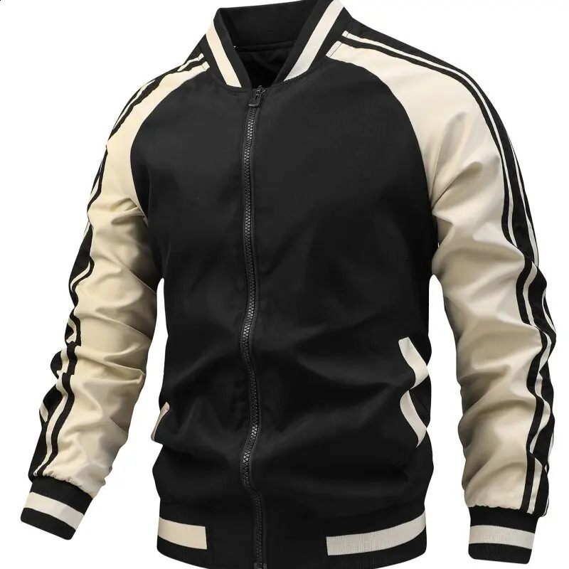 Spring and Autumn Fashion Trend Large Size Baseball Coat Mens Casual Loose Comfortable High Quality Sports Jacket 5XL 240810