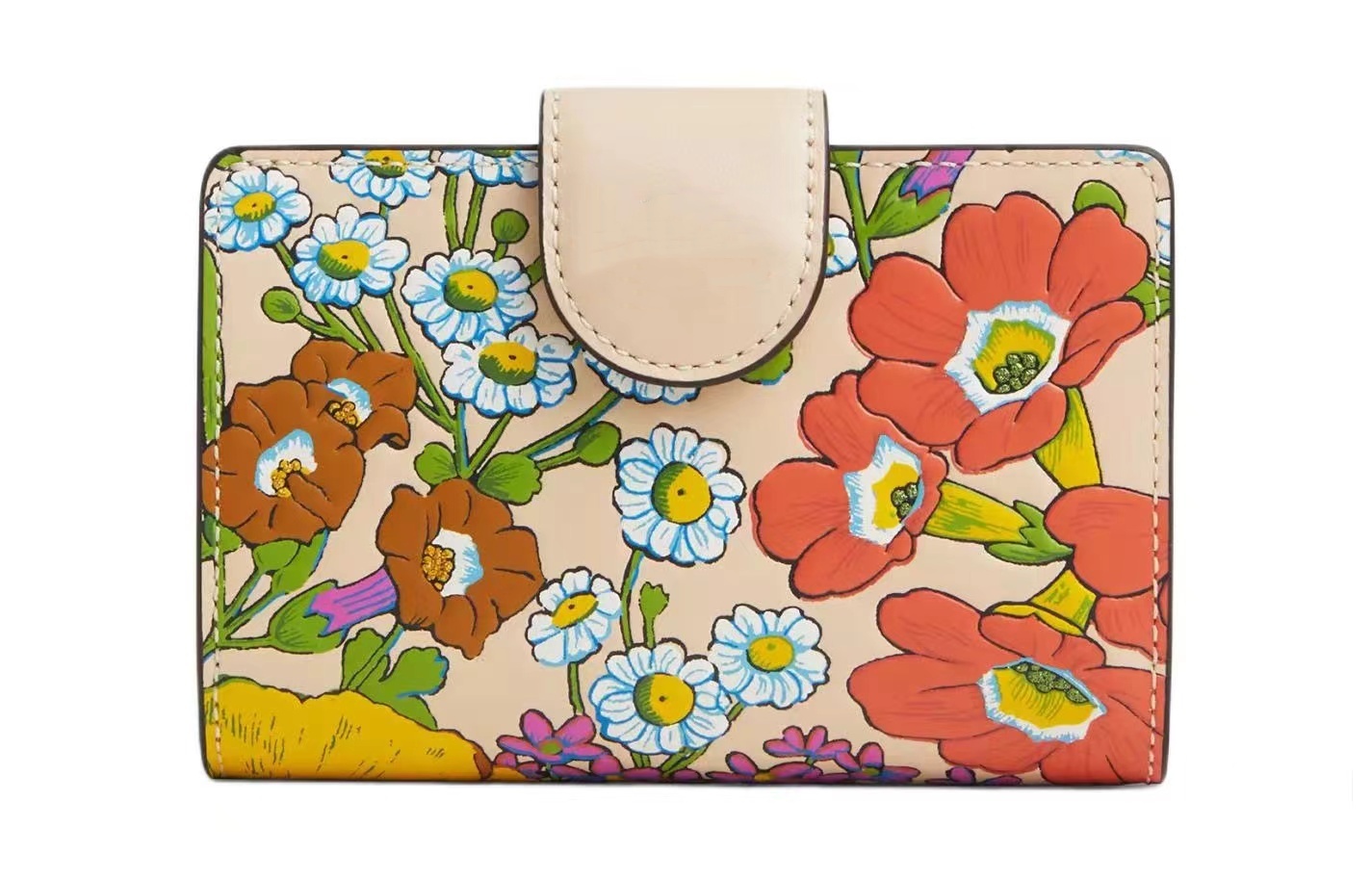 Women Wallet Purse Young Fashion Medium Bifold Leather Card Wallets C4899 designer wallet short wallet