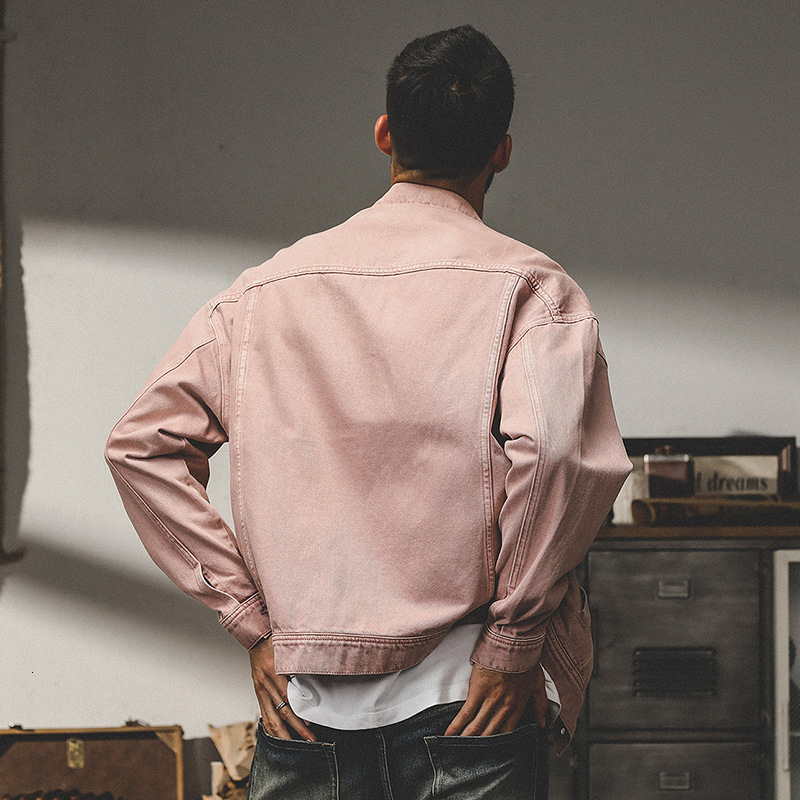 American Classic Denim Jacket for Men Spring and Autumn Asut Dopamine Autumn Jacket for Men