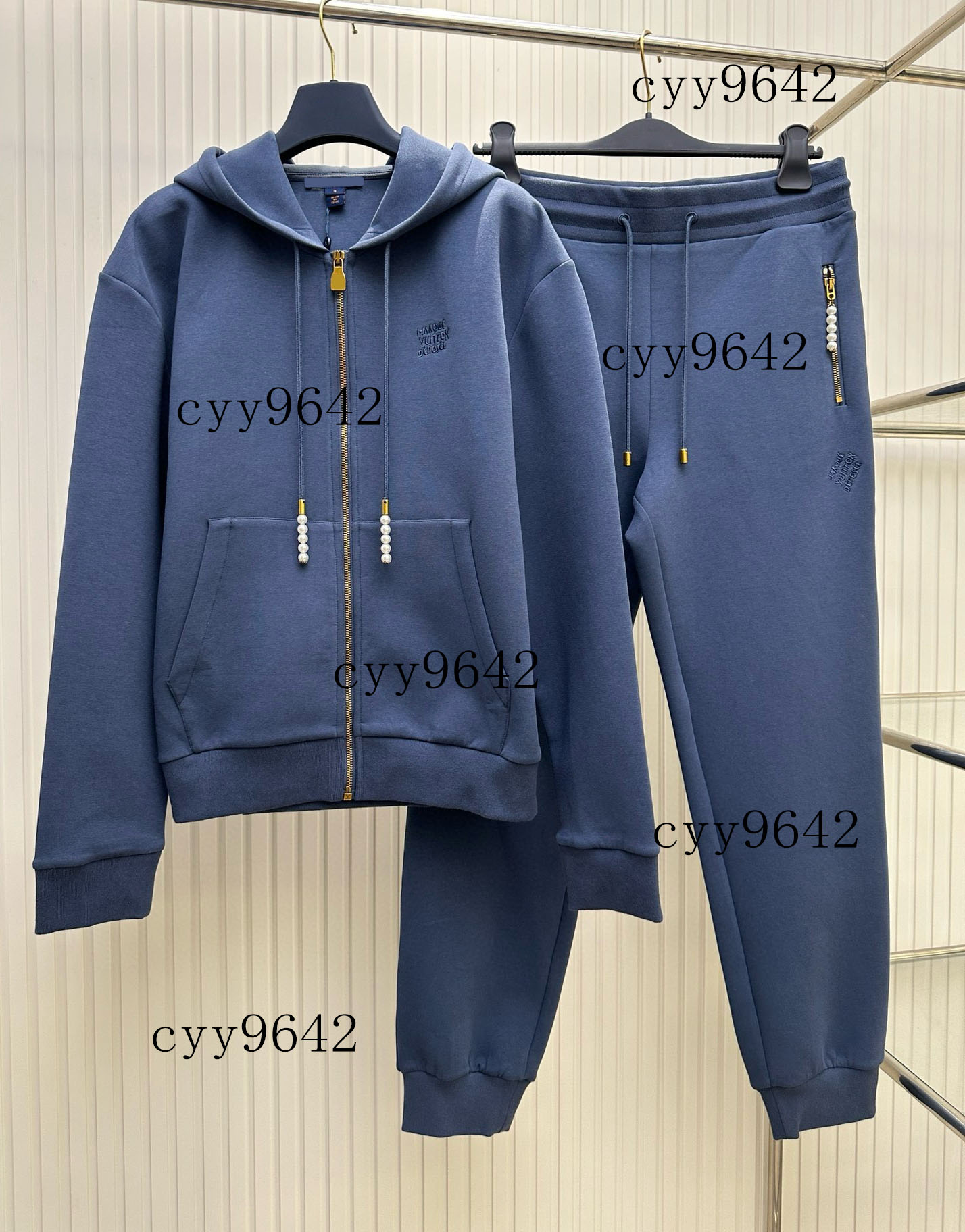 Men's Plus Size Sweaters hoodies suit hooded casual fashion color stripe printing Asian size high quality wild breathable long sleeve a set 2wff