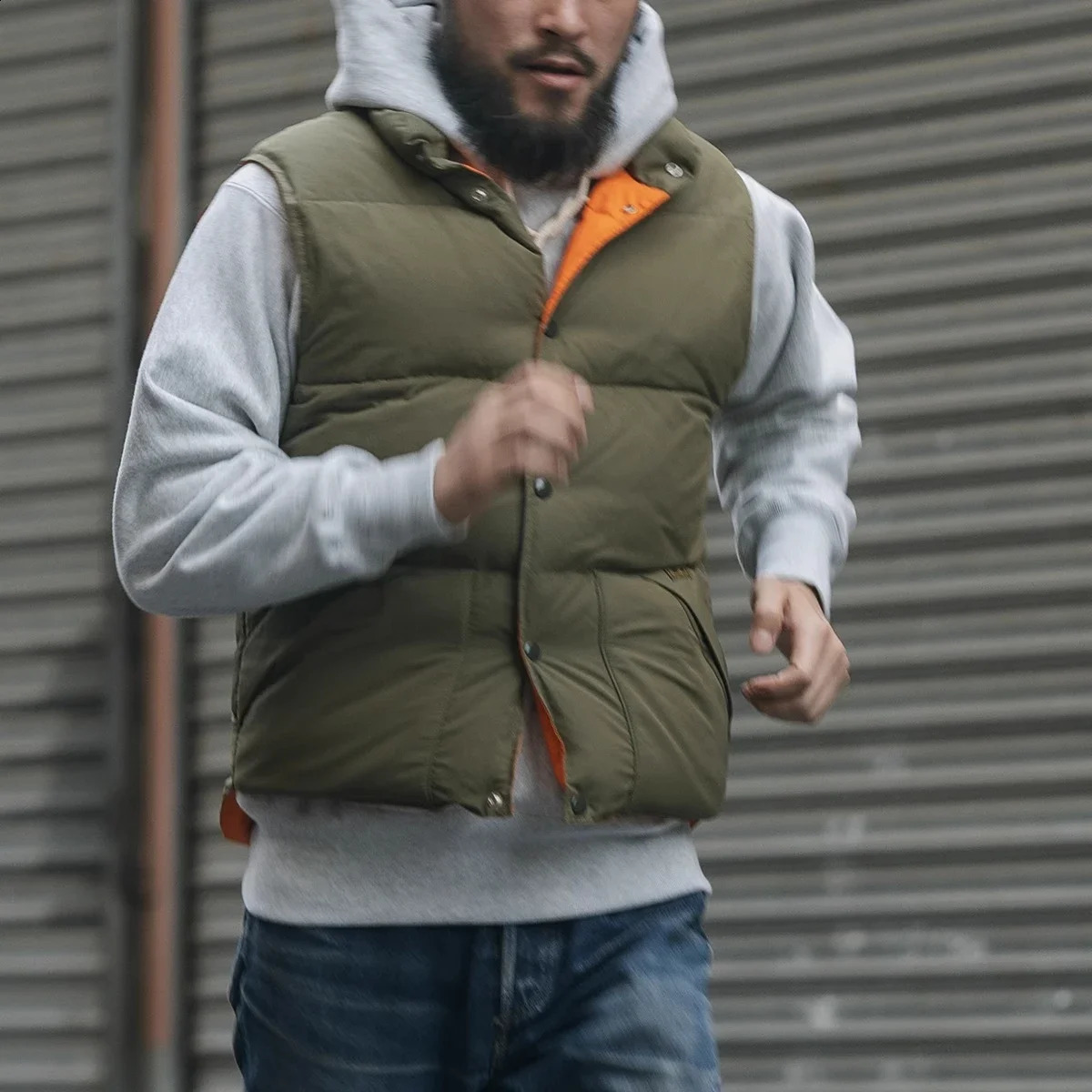 Rugged Bronson Trail Down Vest RetroInspired Mens WaterResistant Puffer Waistcoat 240810