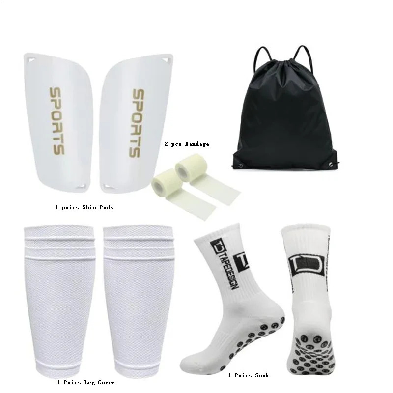 Men women Drawstring Ball Bag TC Soccer Socks Fitness Hiking Leg Cover Nonslip Football Guard Shin Pad 2pcs3pcs5pcs 240805