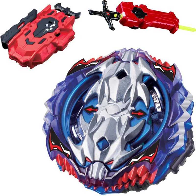 4D Beyblades 2New Spinning Top Spinning Top BURST Without Launcher And no Box Metal Plastic Fusion Sword String LR RED LAUNCHER