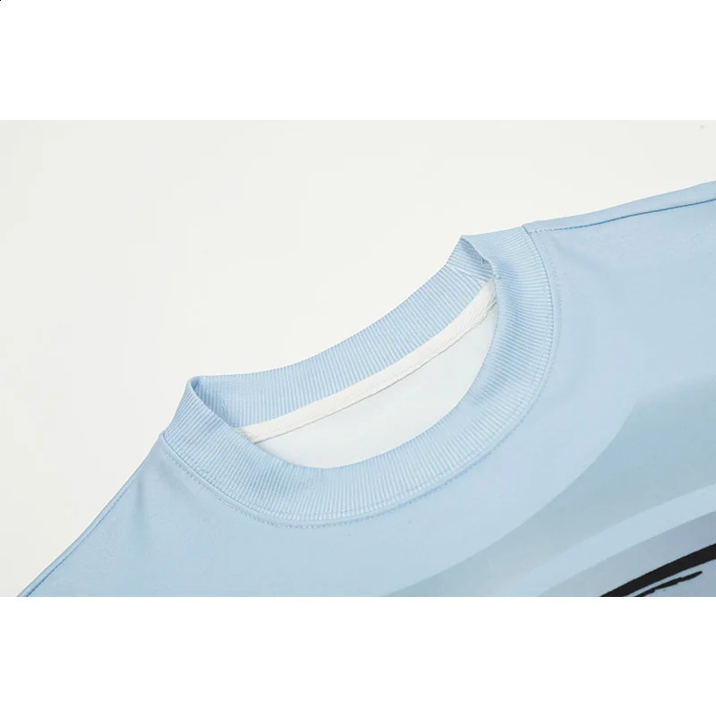 High quality hiphop casual SAINT TEARS long sleeved Tshirt mens loose high street top printing 240810