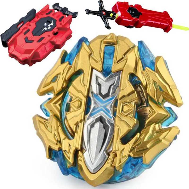 4D Beyblades 2New Spinning Top Spinning Top BURST Without Launcher And no Box Metal Plastic Fusion Sword String LR RED LAUNCHER
